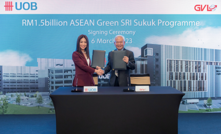 马来西亚大华银行支持 Global Vision Logistics 之首项15 亿令吉东盟绿色 SRI 伊斯兰债券计划
