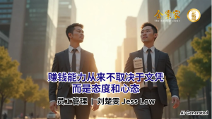 员工管理 | 赚钱能力从来不取决于文凭，而是态度和心态