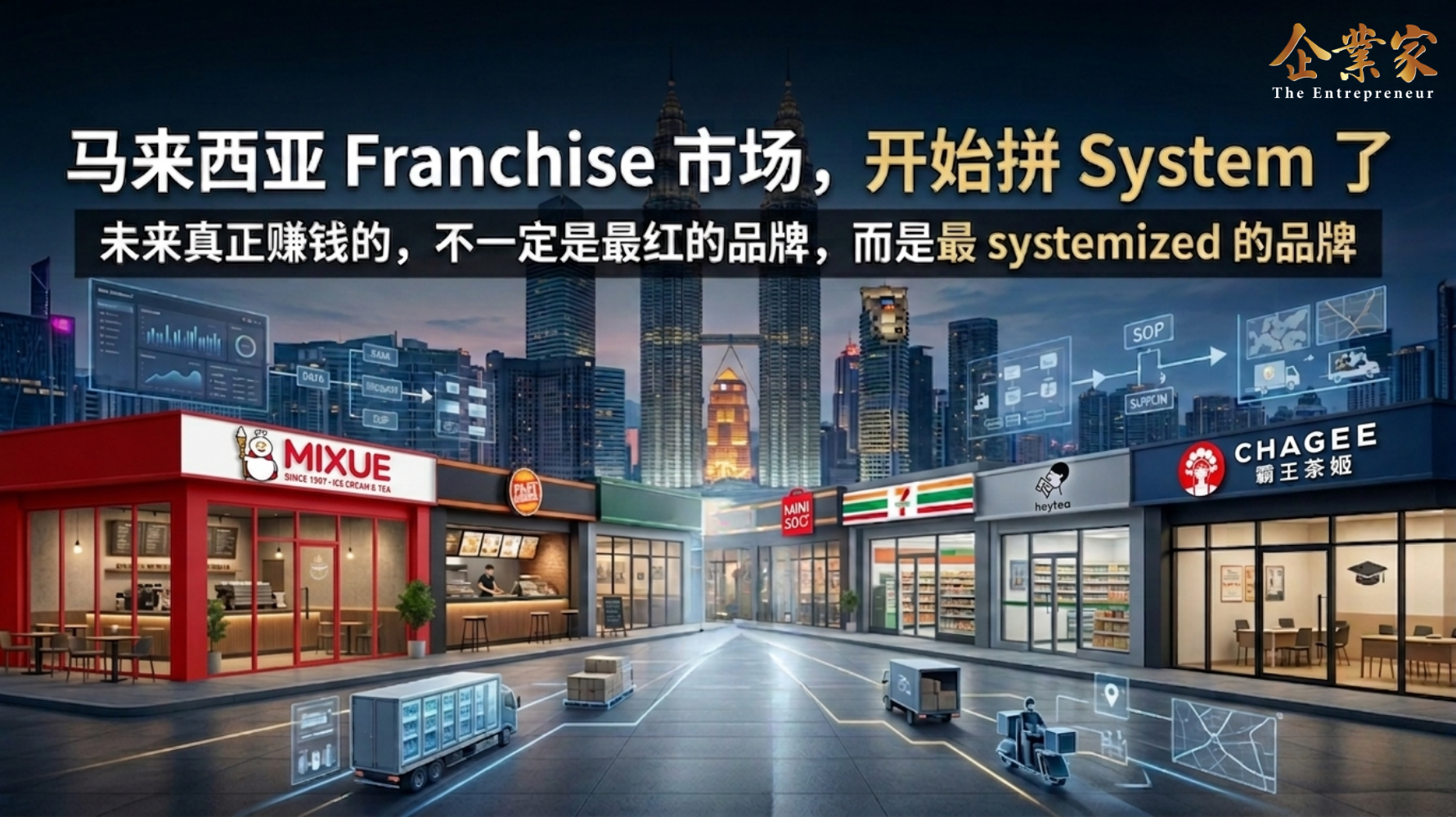 马来西亚Franchise市场开始拼System了