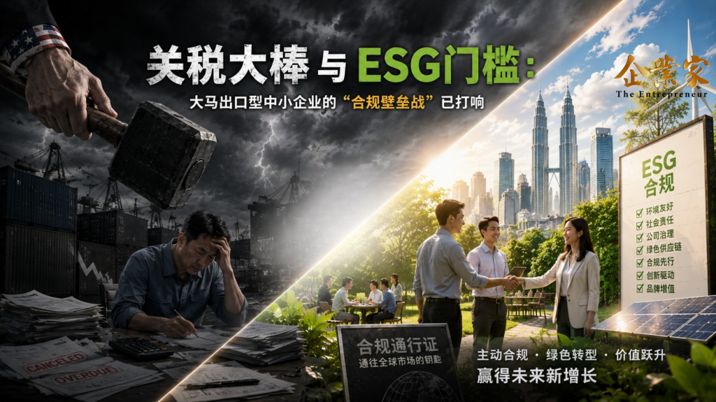 关税大棒与ESG门槛：大马出口型中小企业的“合规壁垒战”已打响