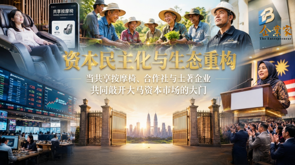 资本民主化与生态重构：当共享按摩椅、合作社与土著企业共同敲开大马资本市场的大门